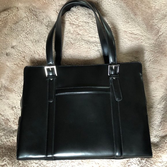 Leather Kenneth Cole Reaction Computer Bag - Picture 1 of 8